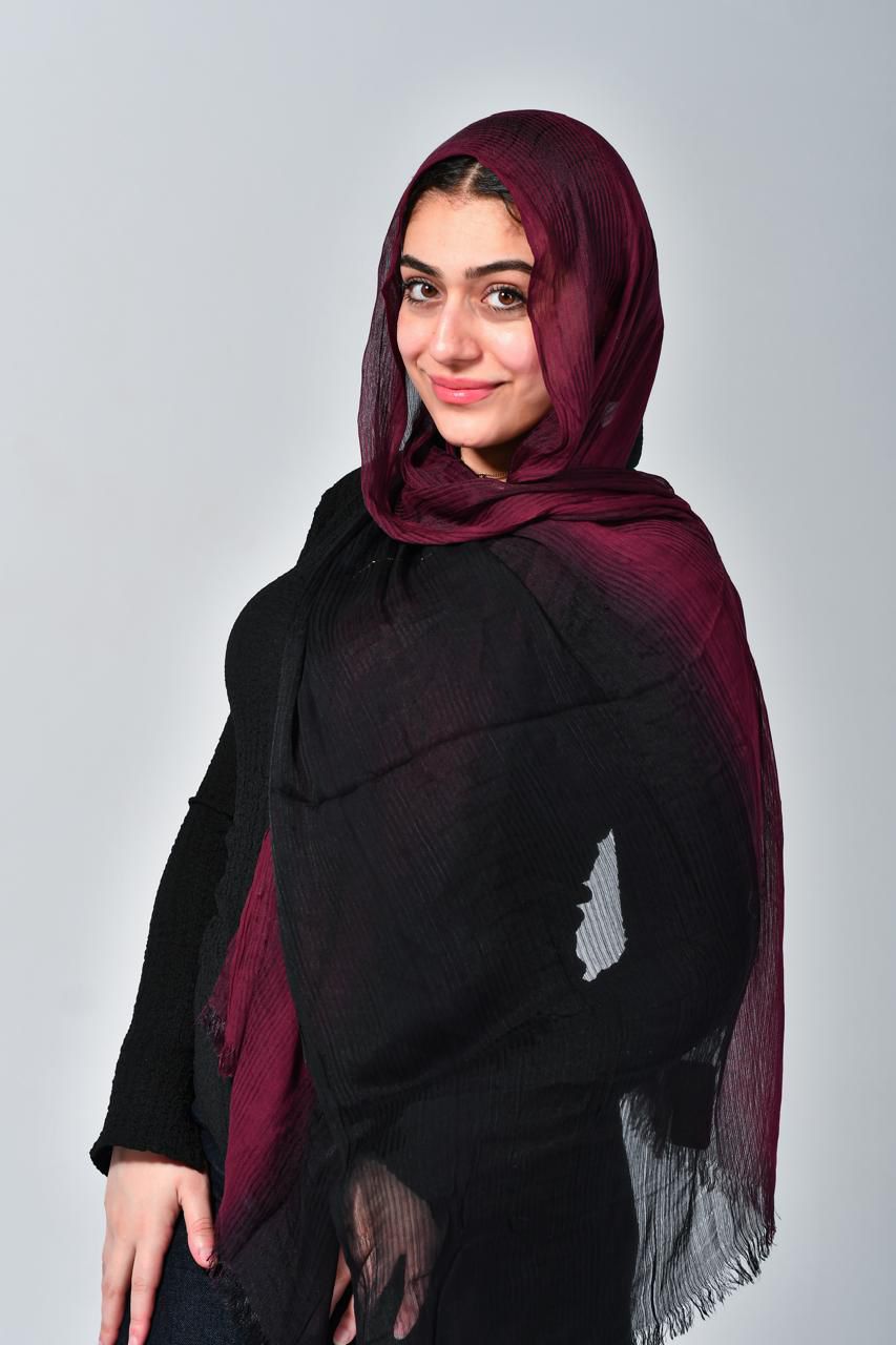 Messy Chiffon Ombre