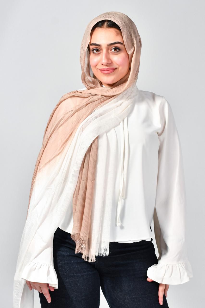 Messy Chiffon Ombre