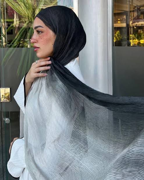Messy Chiffon Ombre